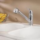 Pfister Polished Chrome Single Handle Pull Out Kitchen Faucet 