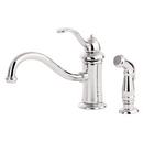 Pfister Polished Chrome Single Handle Kitchen Faucet 
