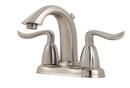 1.5 gpm Double Lever Handle Centerset Lavatory Faucet in Brushed Nickel