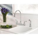 Pfister Polished Chrome Two Handle Widespread Kitchen Faucet 