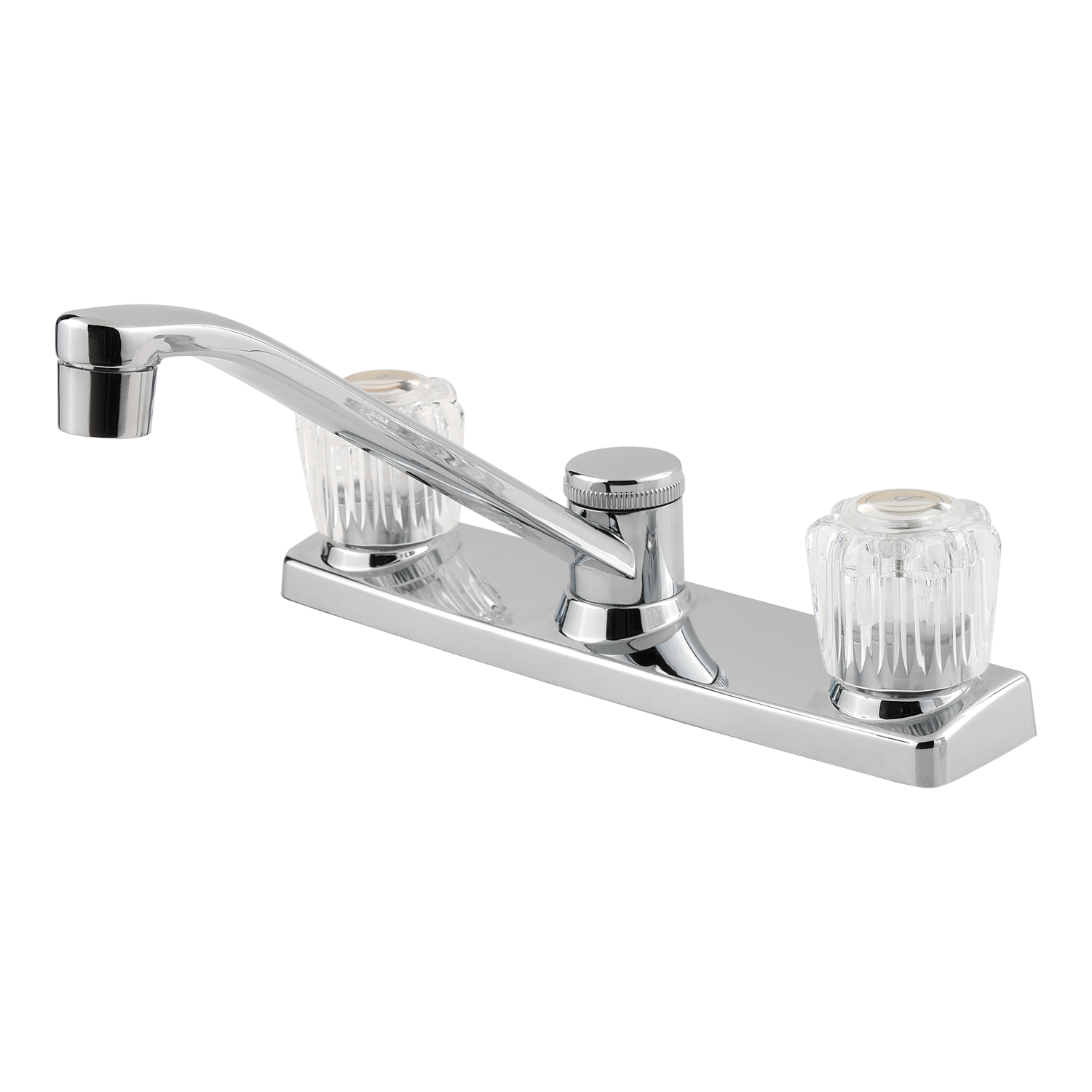 Pfister Polished Chrome Two Handle Kitchen Faucet 
