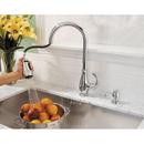Pfister Stainless Steel 2-Hole Pull-Out Spray High Arc Kitchen Faucet with Single Lever Handle 