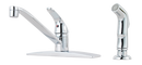 Pfister Polished Chrome Single Handle Kitchen Faucet 