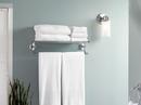Moen Chrome 24 in. Stainless Steel and Zinc Bathroom Shelf 