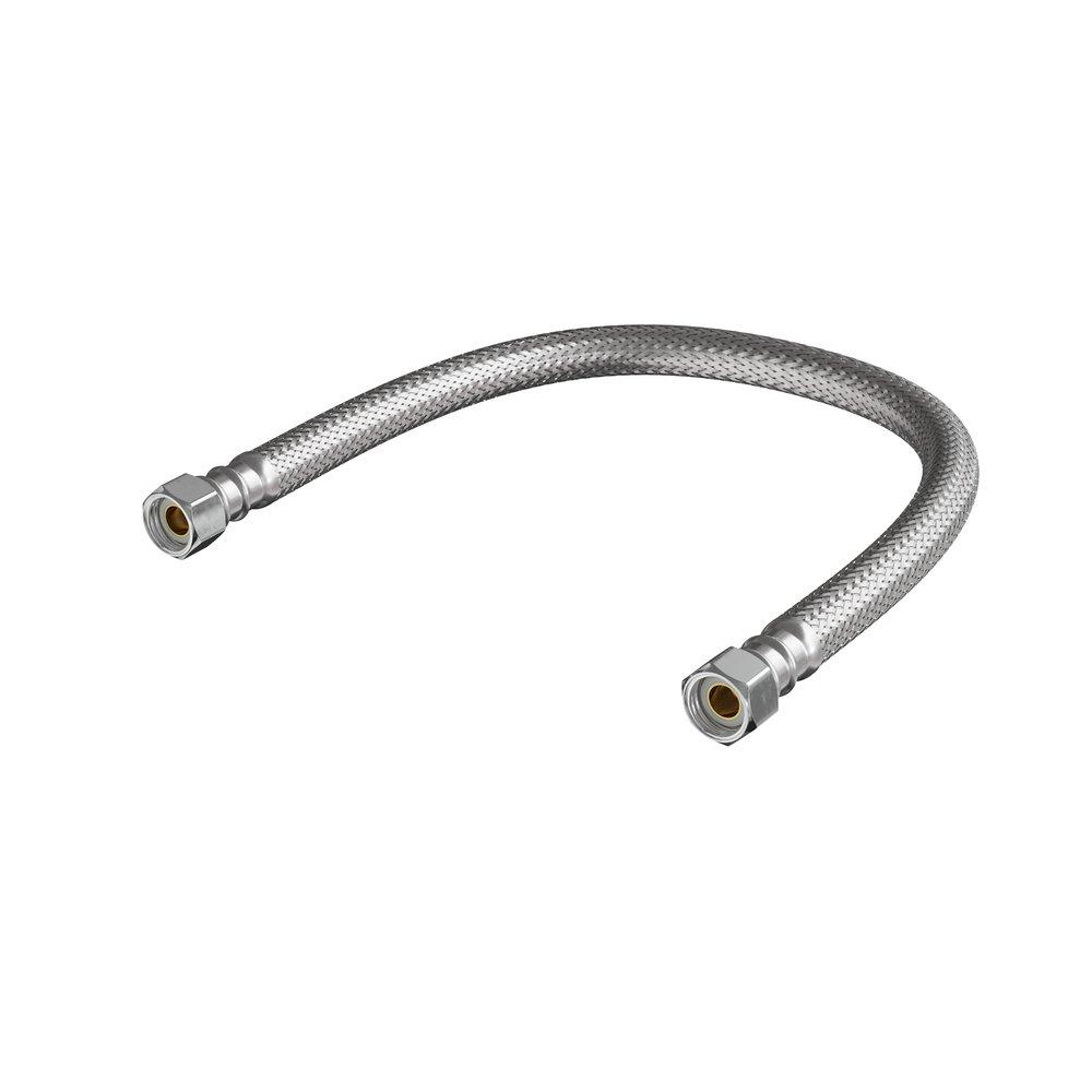 PROFLO&reg; Braided Stainless Steel Sink Flexible Water Connector 
