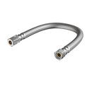 3/8 Male Comp x 3/8 Female Comp x 12 in. Braided Stainless Steel Sink Flexible Water Connector