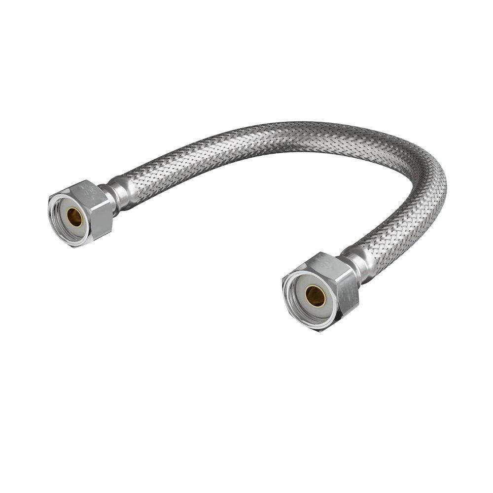 PROFLO&reg; 1/2 in. Braided Stainless Sink Flexible Water Connector 