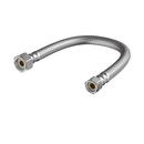 PROFLO&reg; 3/8 in. Comp x 1/2 in. FIP Stainless Steel and PVC Reinforced Sink Flexible Water Connectors 
