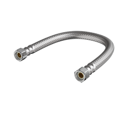 3/8 in. Compression x 3/8 in. Compression x 12 in. Braided Stainless Steel Sink Flexible Water Connector
