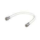 PROFLO&reg; 3/8 in. Comp x 1/2 in. FIP Stainless Steel and PVC Reinforced Sink Flexible Water Connectors 