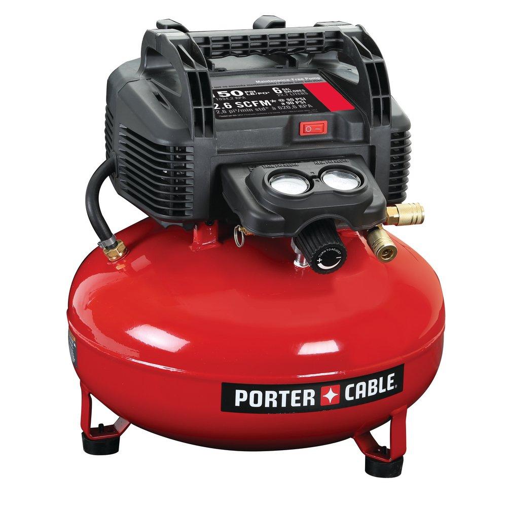 Porter Cable Oil-Free Pancake Compressor 