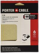 Porter Cable Brown Sandpaper (Pack of 6) 