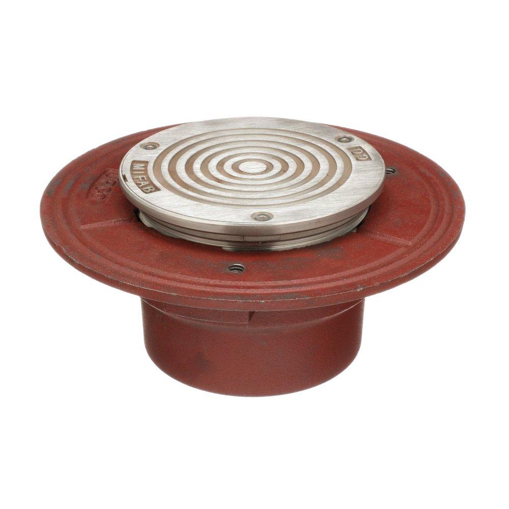 Mifab No Hub Cast Iron Cleanout 