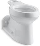 Elongated Toilet Bowl in White