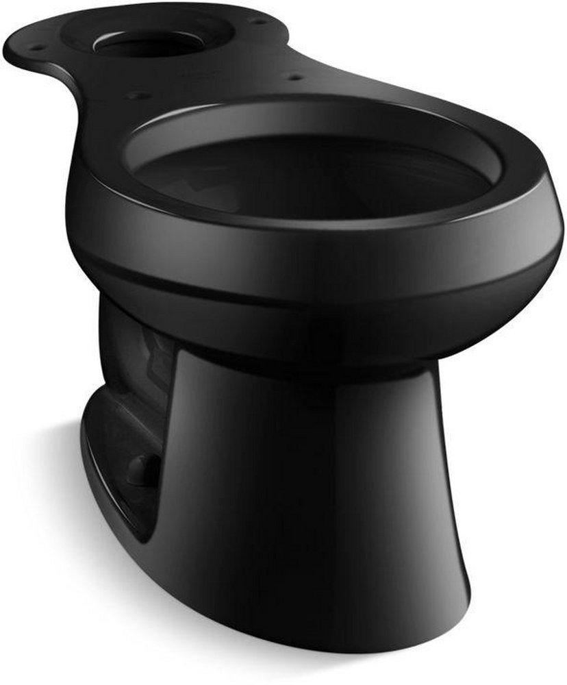 KOHLER Black Black&trade; Round Toilet Bowl (Seat Not Included) 