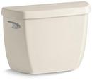 1.28 gpf Toilet Tank with Left-Hand Trip Lever in Almond