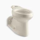Elongated Toilet Bowl in Almond