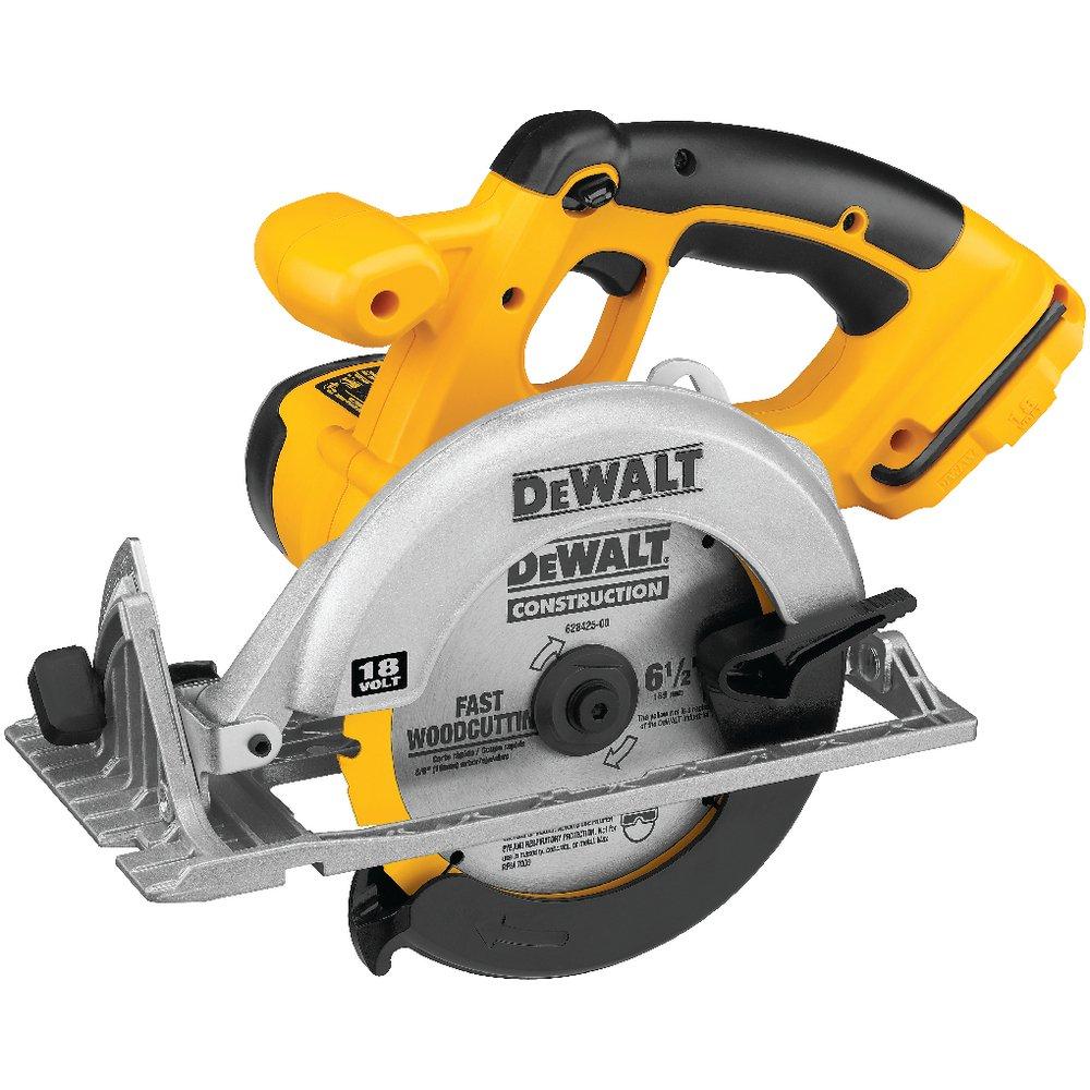 DEWALT Black/Yellow 6-1/2 in. Circular Saw (Less Cord) 