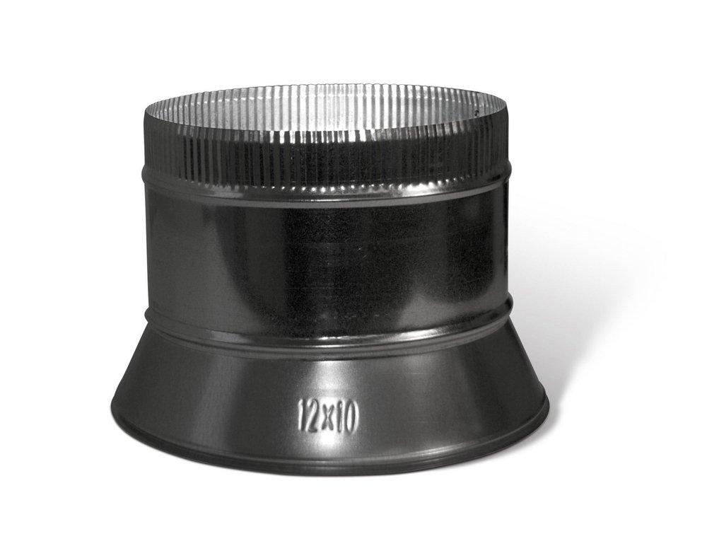 Spin Fitting Galvanized Steel with Damper 