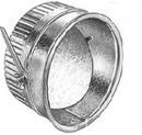 Spin Fitting Galvanized Steel with Damper 