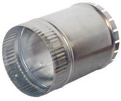 4 in. 28 ga. Round Ductboard Collar with Damper