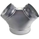 7 x 6 x 5 in. Galvanized Steel Duct Wye Branch