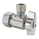 1/2 x 3/8 in. Compression x OD Compression Angle Supply Stop Valve in Chrome