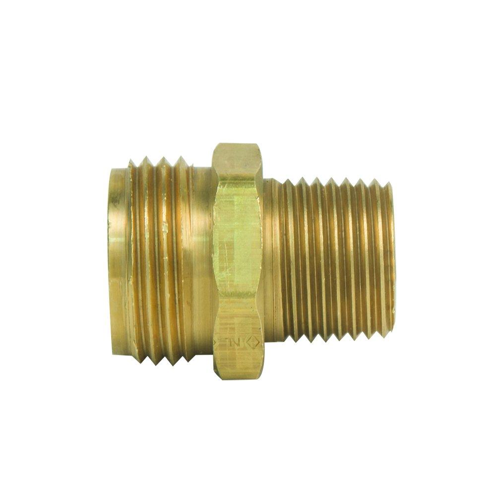 BrassCraft MIP x MHT Garden Hose Brass Adapter 