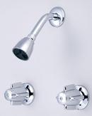 Central Brass Polished Chrome Two Handle Shower Faucet 