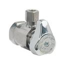 BrassCraft Polished Chrome 1/2 in x 1/4 in Angle Supply Stop Valve 