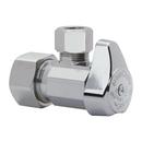 BrassCraft Chrome 1/2 x 3/8 in. Compression x OD Compression Angle Supply Stop Valve 
