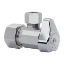 BrassCraft Chrome Compression Angle Supply Stop Valve in Chrome 