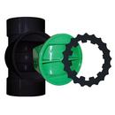 HoldRite&trade; Black Tee and Clean-Out Plug for ABS Pipe 