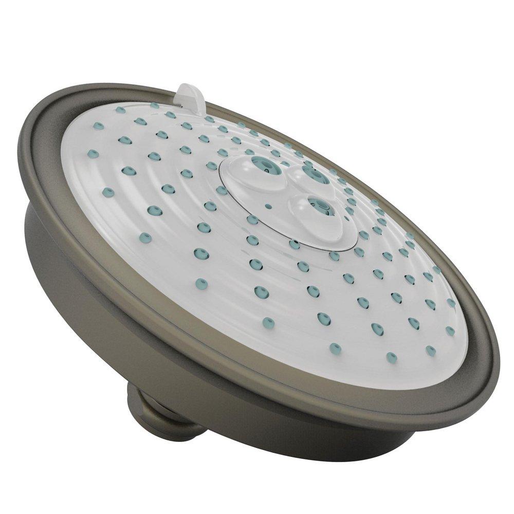 Newport Brass English Bronze Multi Function Full and Massage Showerhead 