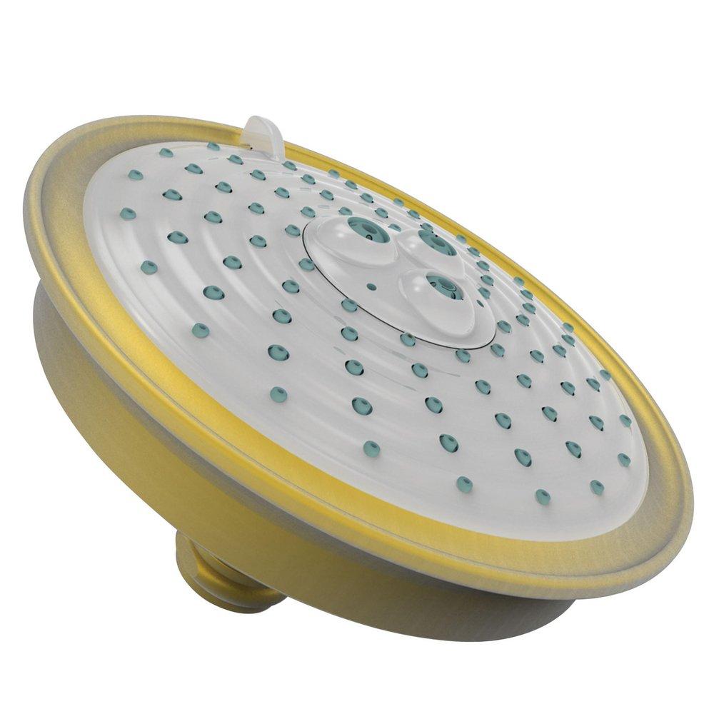 Newport Brass Satin Bronze - PVD Multi Function Full and Massage Showerhead 