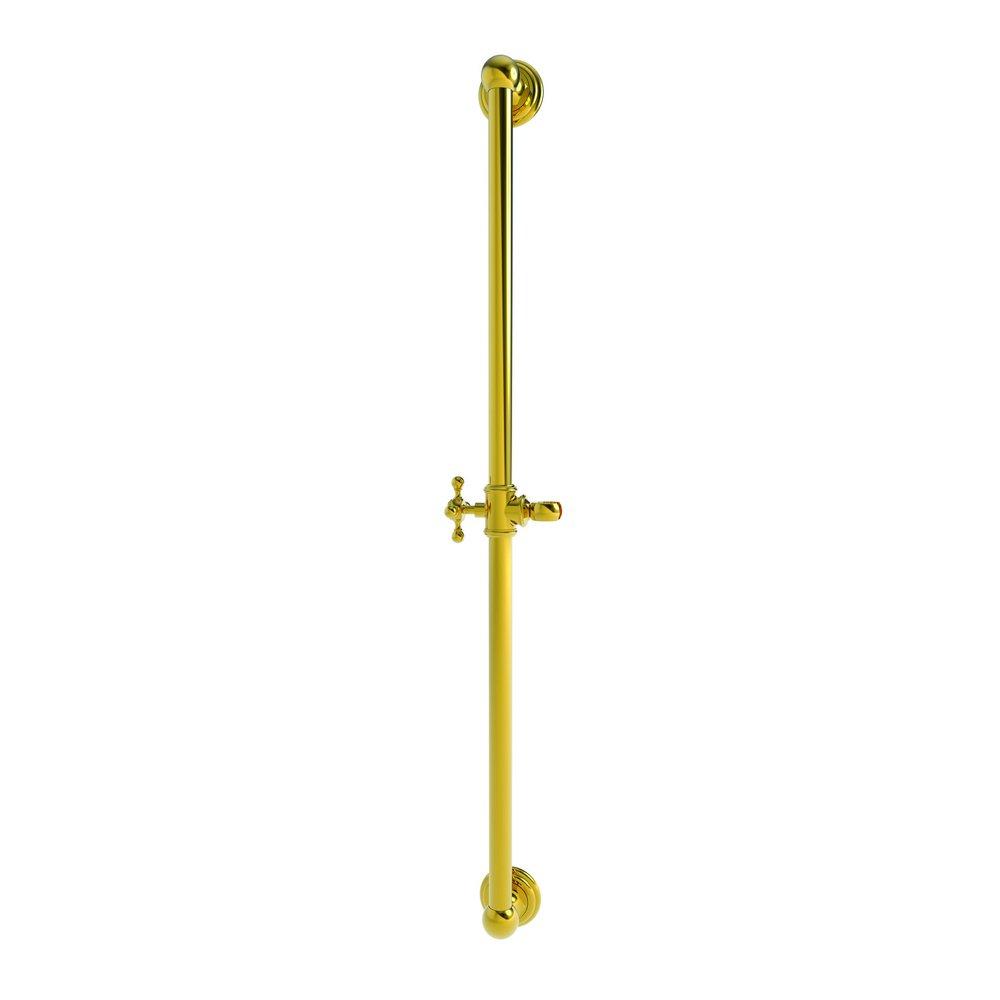 Newport Brass Forever Brass - PVD 35-1/2 in. Shower Rail 