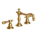 Two Handle Widespread Bathroom Sink Faucet in Satin Bronze - PVD