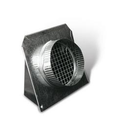 6 in. Wall Vent Galvanized Steel