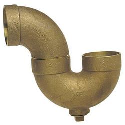 2 in. Cast Copper DWV P-Trap w/ Cleanout