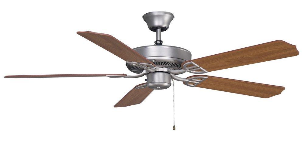 Fanimation Satin Nickel 52 in. 5-Blade Ceiling Fan 