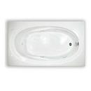 72 x 42 in. Whirlpool Drop-In Bathtub with Left Drain in White