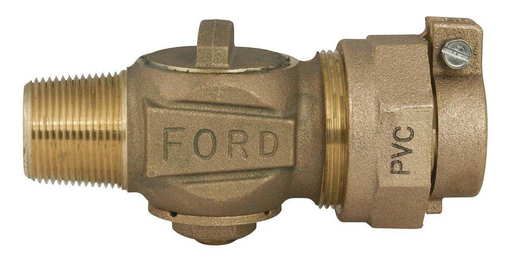 Ford Meter Box CC Taper Threaded x Pack Joint Corporation Stop 