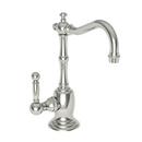 Newport Brass Polished Nickel - Natural 1 gpm 1 Hole Deck Mount Hot Water Dispenser with Single Lever Handle 