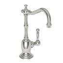 Newport Brass Polished Nickel - Natural 1 gpm 1 Hole Deck Mount Cold Water Dispenser with Single Lever Handle 