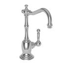 Newport Brass Polished Chrome 1 gpm 1 Hole Deck Mount Cold Water Dispenser with Single Lever Handle 