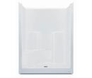 Aquatic White 37-1/4 x 60 x 77-1/4 in. Alcove Shower Unit 