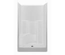 Aquatic White 37-1/4 x 48 x 77-1/4 in. Alcove Shower Unit 