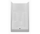 Aquatic White 37-1/4 x 48 x 77-1/4 in. Alcove Shower Unit 
