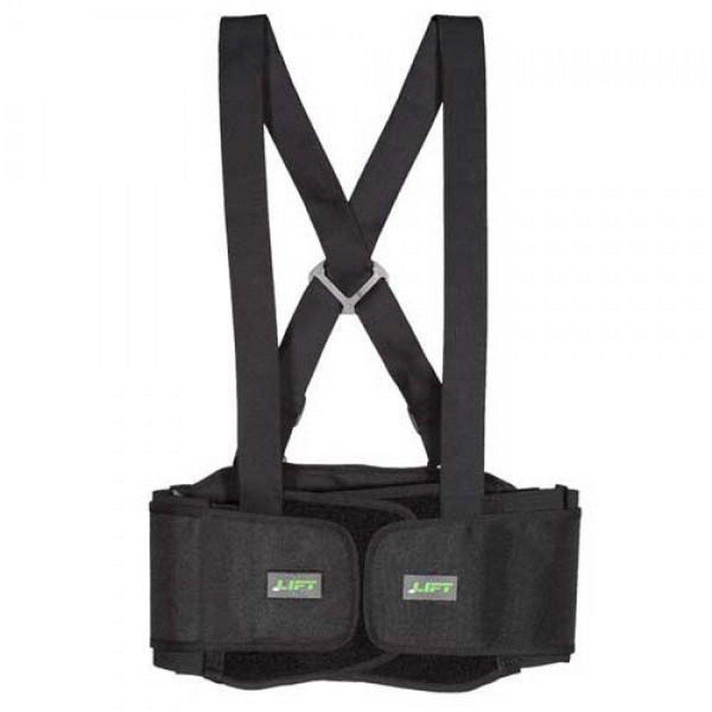 Fairway Black Back Support Belt in Black 
