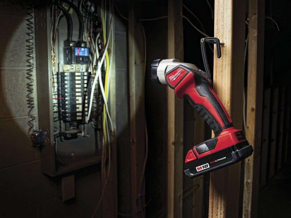 Milwaukee® Black Plastic LED Work Light 